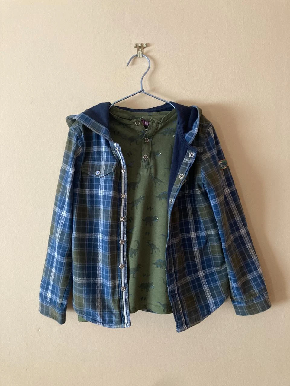 Ensemble garçon surchemise et t-shirt Sergent Major 8 ans